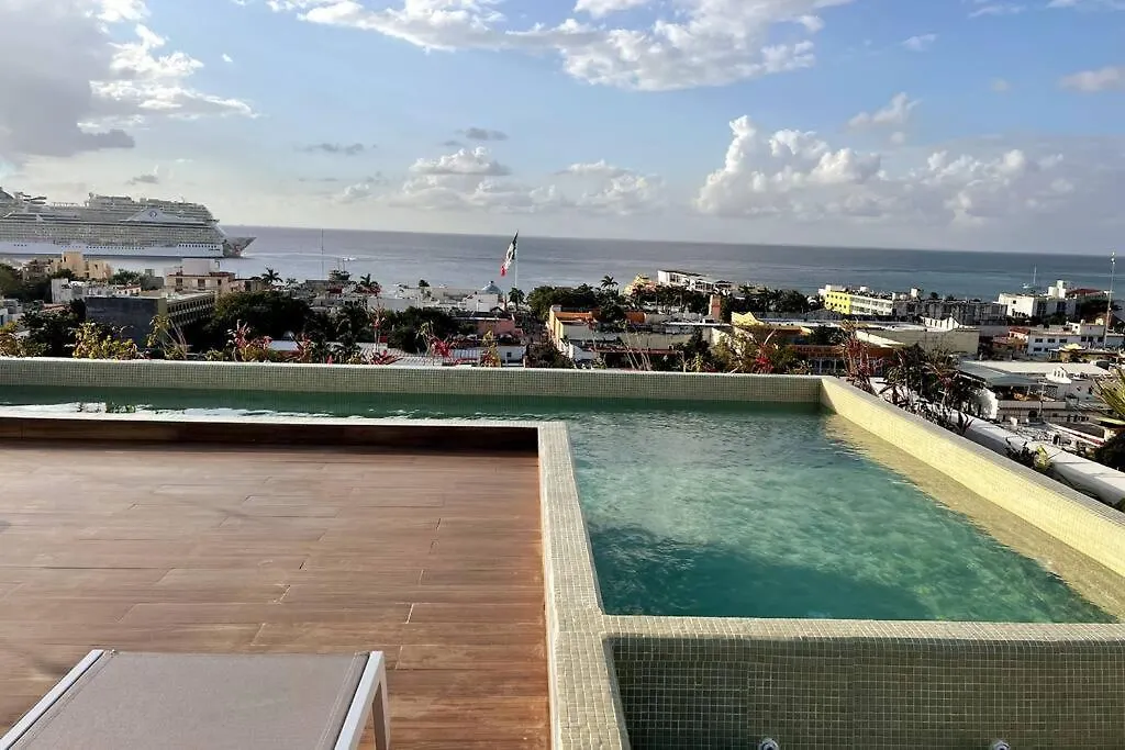 Brand New Condo With Rooftop Pool 코수멜 펜션