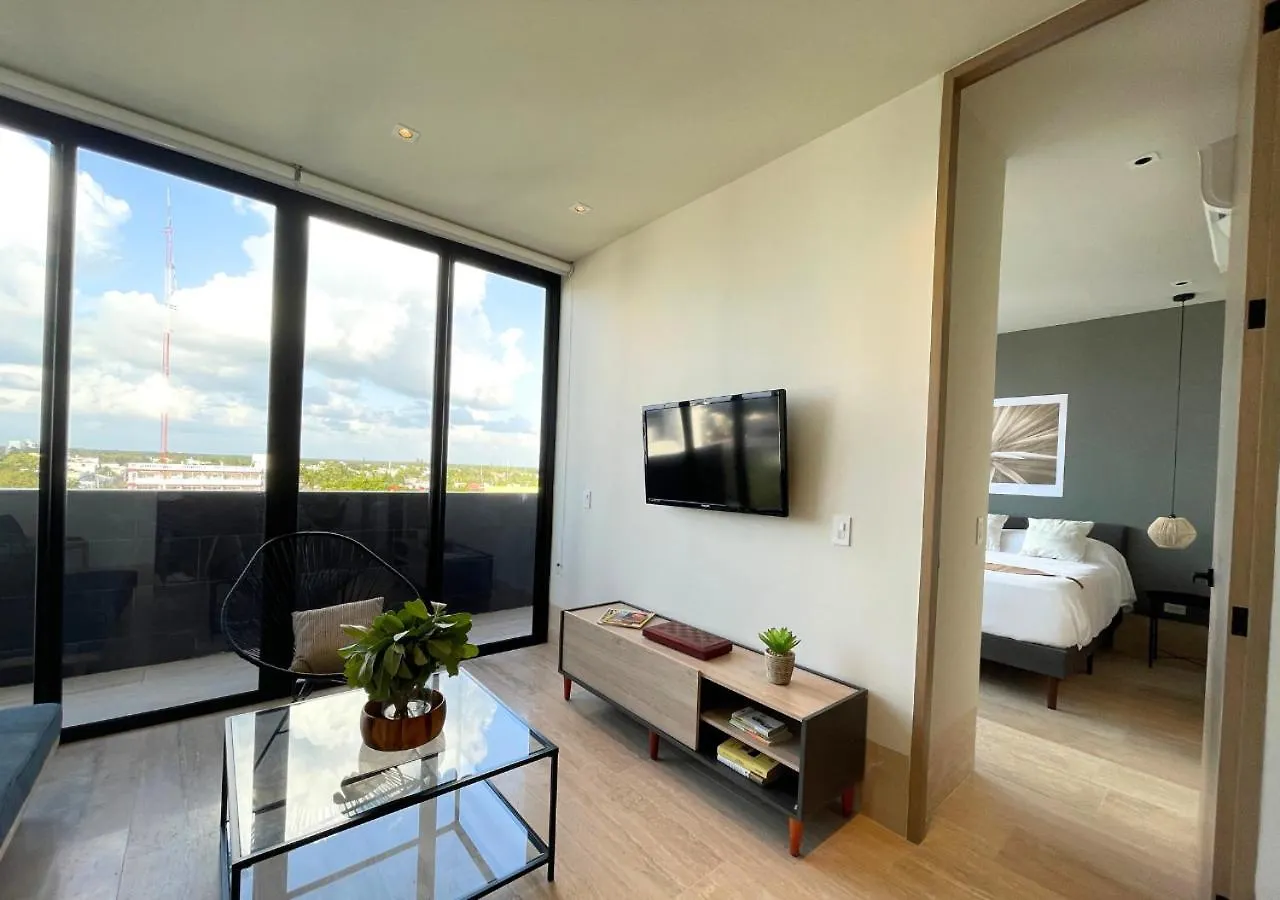 Brand New Condo With Rooftop Pool 코수멜 멕시코