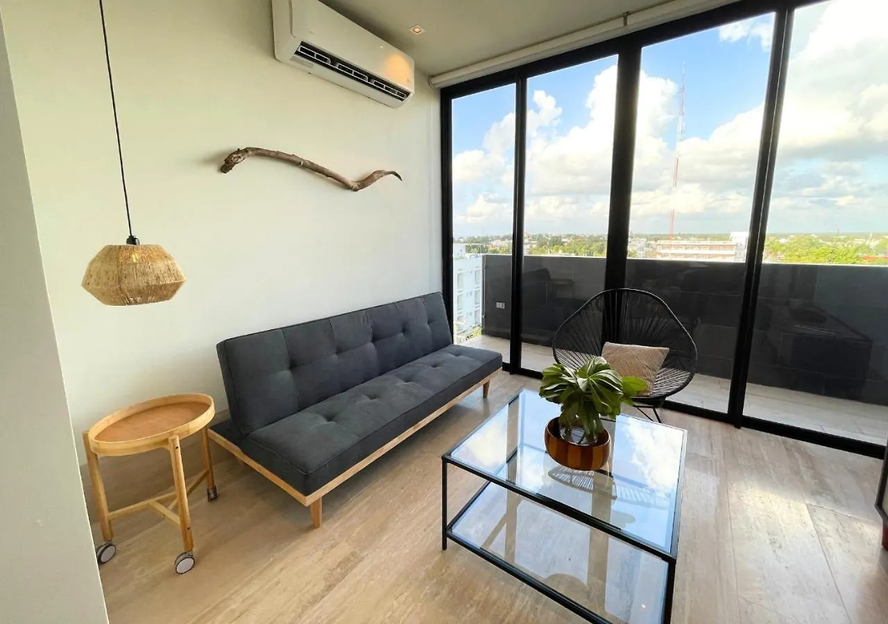 펜션 Brand New Condo With Rooftop Pool 코수멜